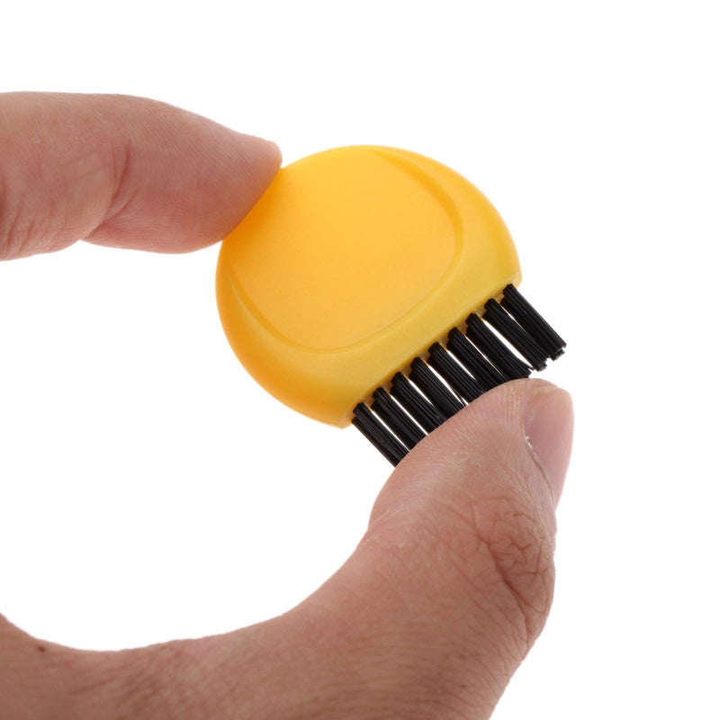 MUXSAM Pocket Golf Club Groove Brush Mini Golf Club Brushes Portable Soft D-Brush 5-Pack Color Random for Cleaning Golf Heads Golf Ball Shoes - Image 3